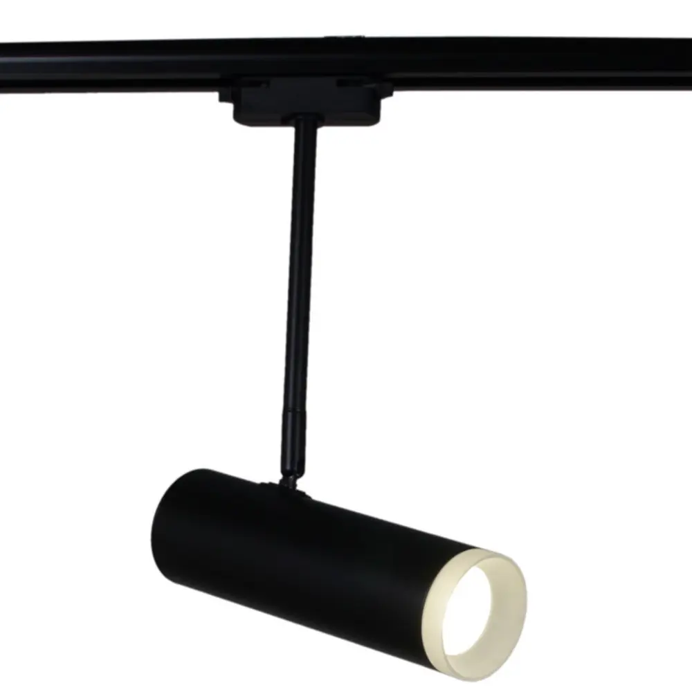 Фото 4 Трековый светильник спот под лампу Gu5.3 Reluce 06225-9.3-001rn mr16 bk однофазный цвет черный Фото 4 Трековый светильник спот под лампу Gu5.3 Reluce 06225-9.3-001rn mr16 bk однофазный цвет черный