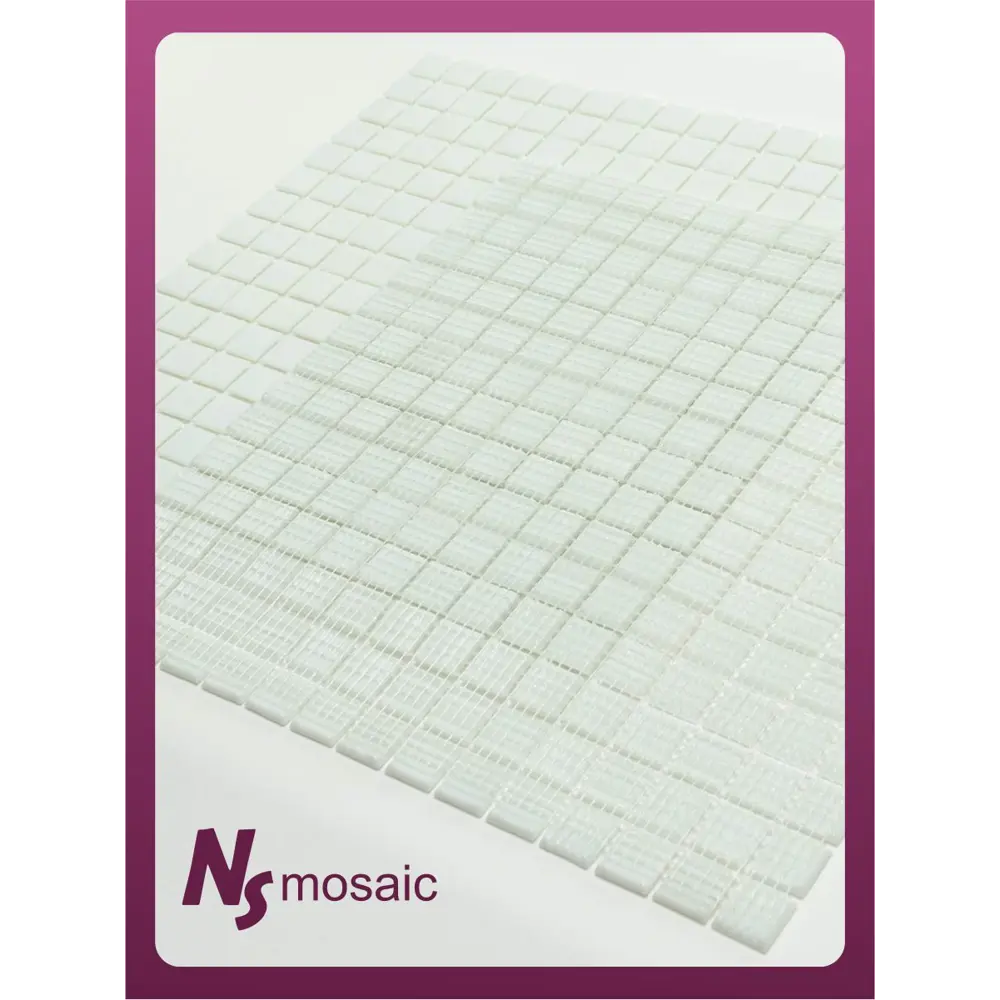 Фото 6 Декоративная мозаика стеклянная Nsmosaic GP02 NS00GS0087 32.7x32.7 чип 2x2 уп 5 шт Фото 6 Декоративная мозаика стеклянная Nsmosaic GP02 NS00GS0087 32.7x32.7 чип 2x2 уп 5 шт