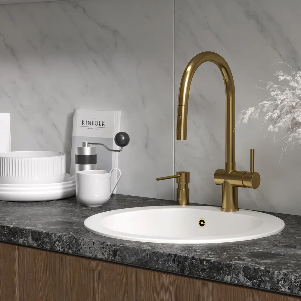 Фото 4 Мойка для кухни врезная Reflexion Core RX1350WH белый d 50,5 см Фото 4 Мойка для кухни врезная Reflexion Core RX1350WH белый d 50,5 см