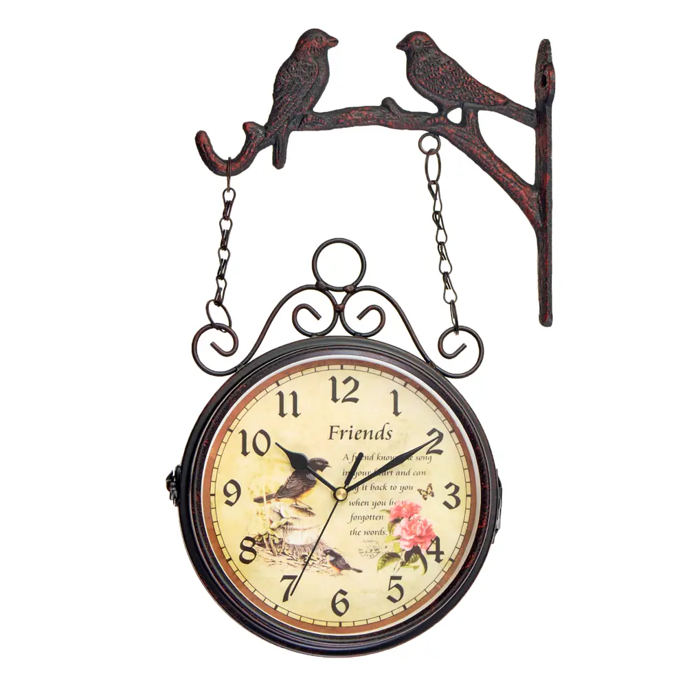 Фото Настенные часы Сима-ленд Птички 25 см