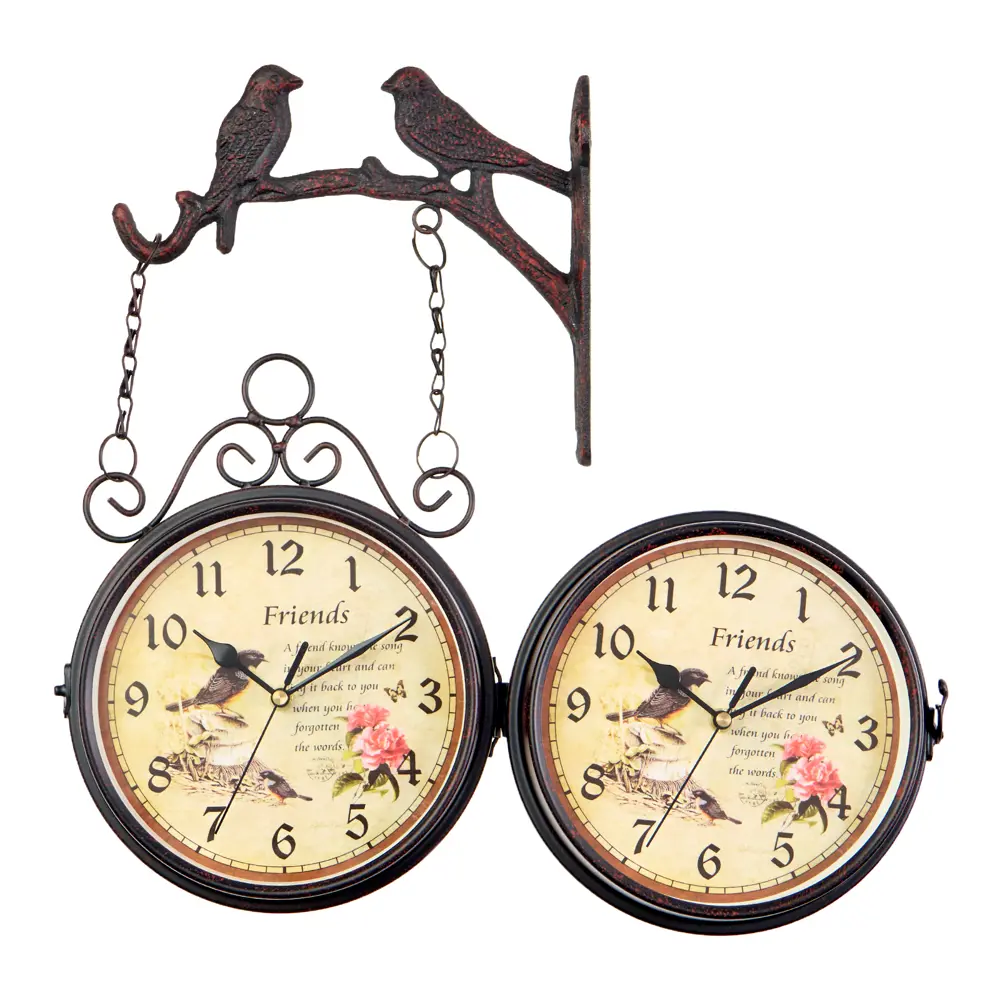 Фото 3 Настенные часы Сима-ленд Птички 25 см