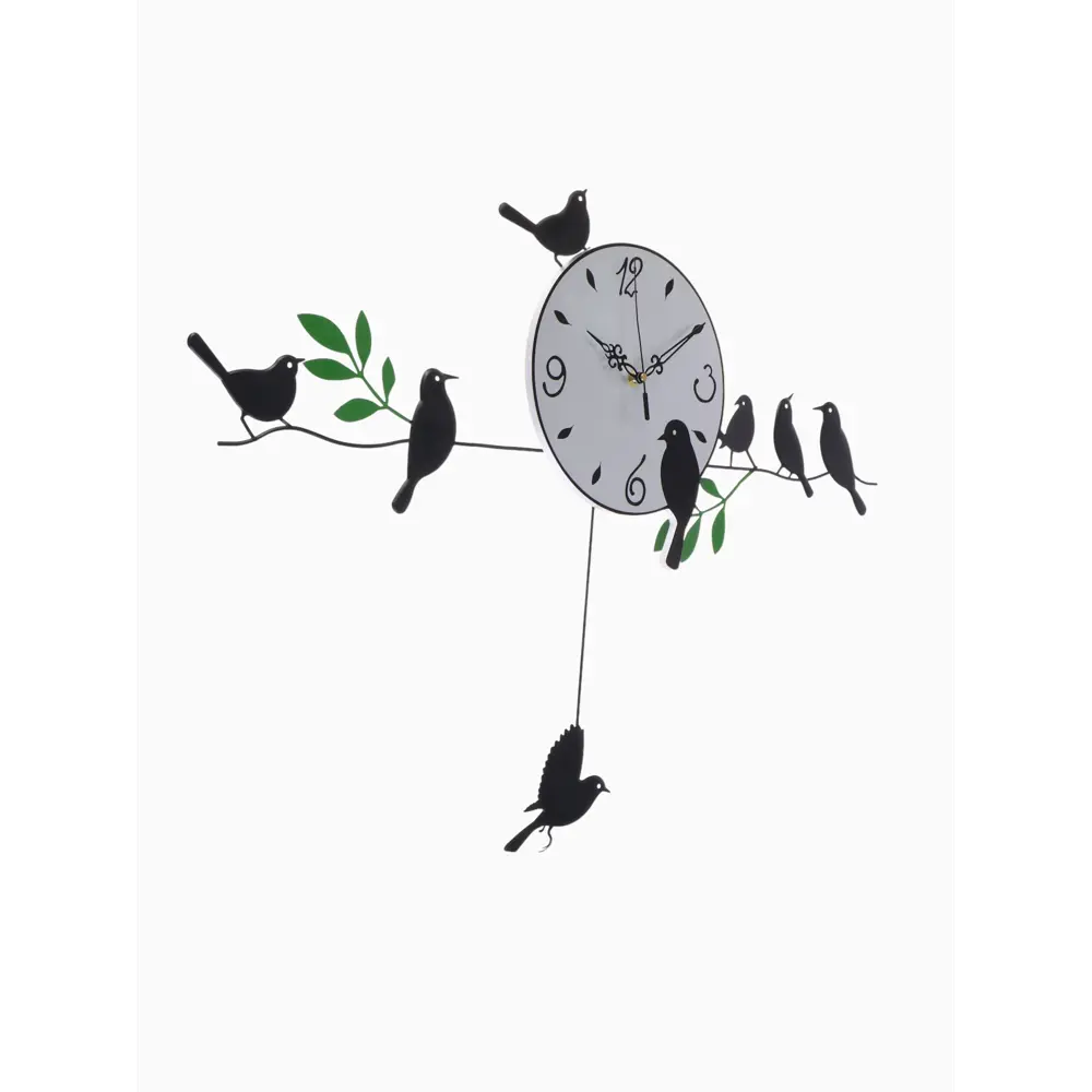 Фото 4 Настенные часы Сима-ленд Птички на веточках 45 см
