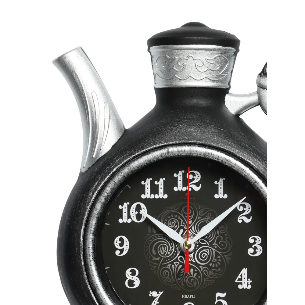 Фото 7 Настенные часы Рубин Сангино 23 см черное серебро Фото 7 Настенные часы Рубин Сангино 23 см черное серебро