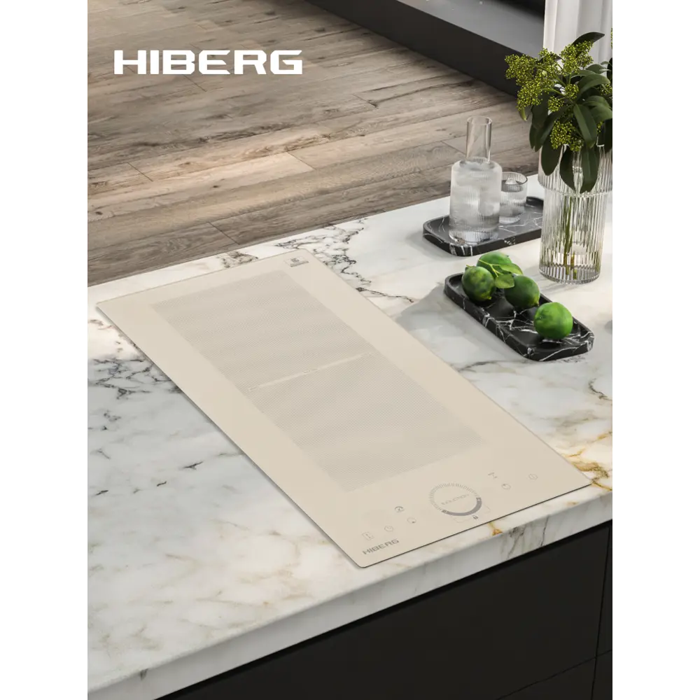 Фото 9 Индукционная варочная панель Hiberg i-MS 3029 Y 28.80 см 2 конфорки цвет бежевый Фото 9 Индукционная варочная панель Hiberg i-MS 3029 Y 28.80 см 2 конфорки цвет бежевый