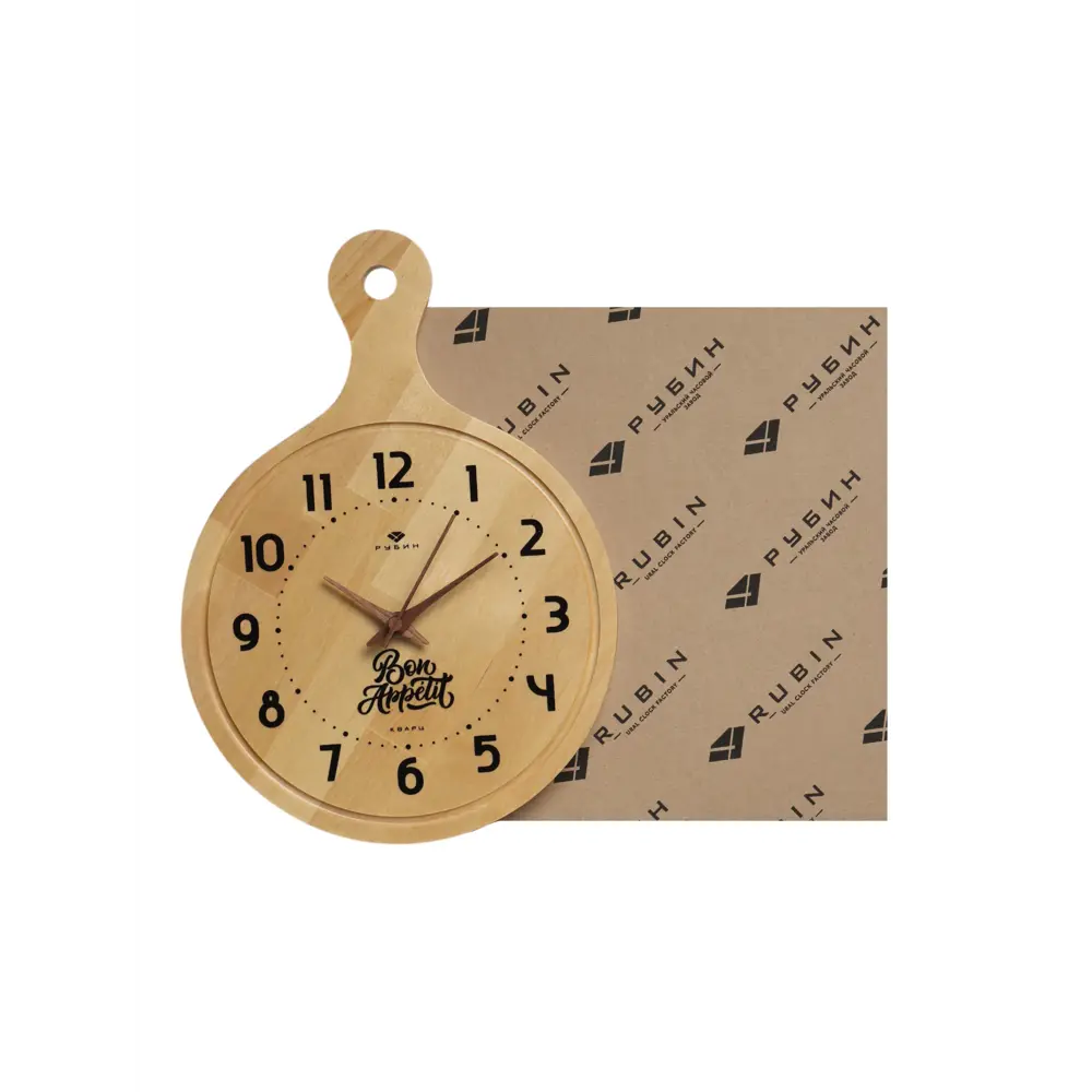 Фото 7 Настенные часы Рубин Доска Bon Appetit 31 см Фото 7 Настенные часы Рубин Доска Bon Appetit 31 см