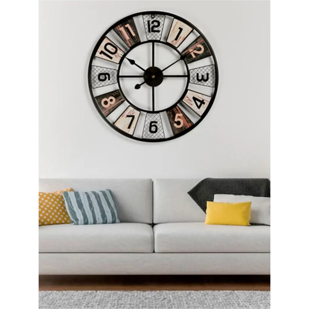 Фото 2 Настенные часы Сима-ленд Лофт 61 см разноцветный Фото 2 Настенные часы Сима-ленд Лофт 61 см разноцветный