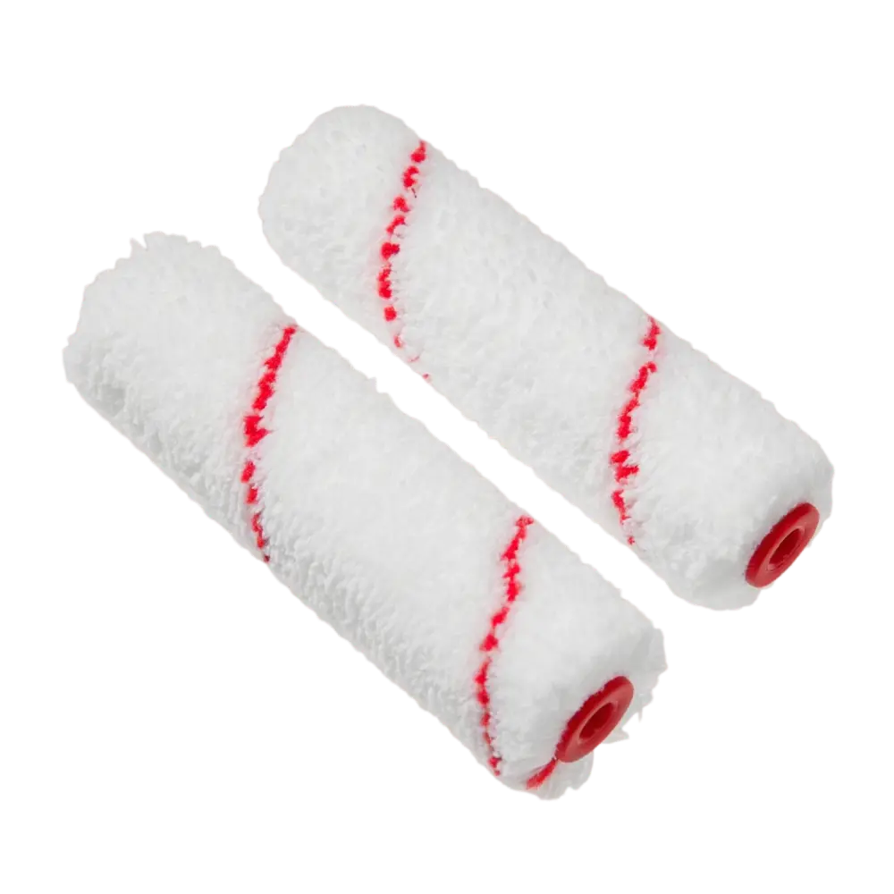 Фото Мини-валик сменный для алкидов полиэстеровый DILWIS 110 мм бюгель 6 мм 2 шт.