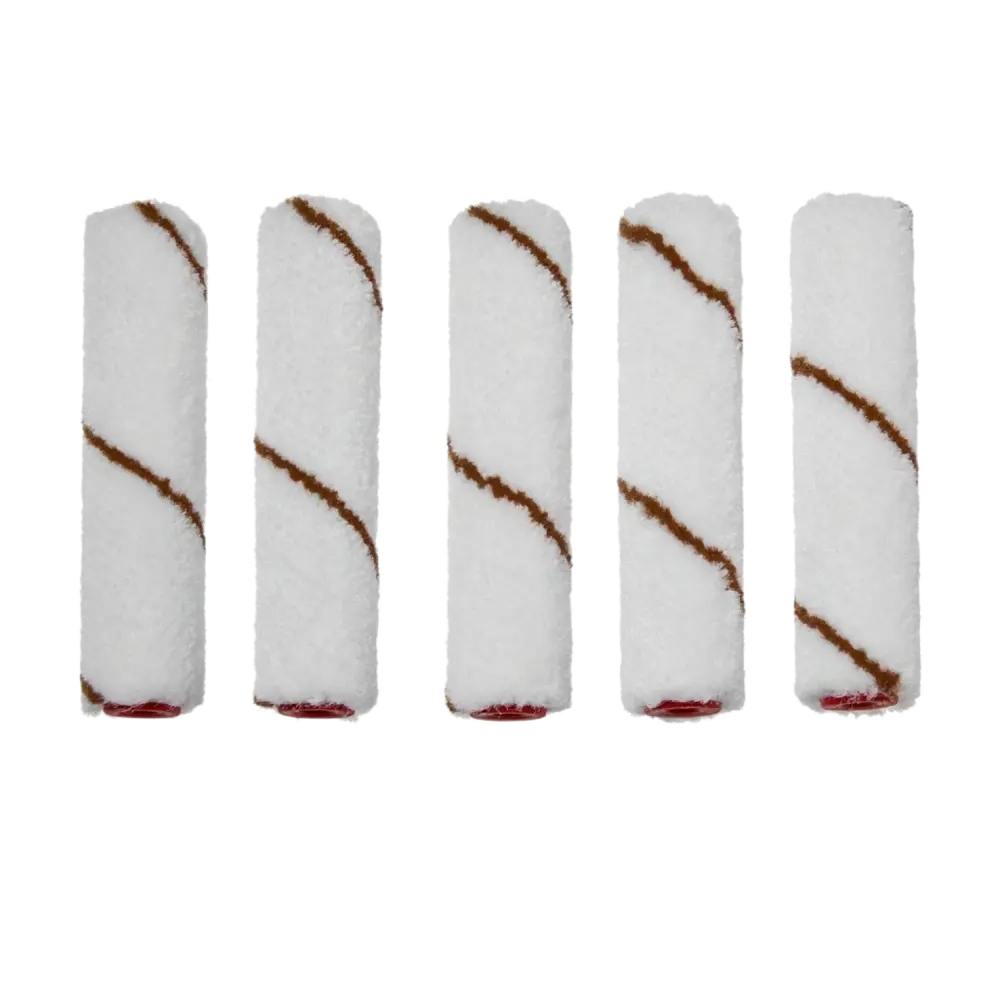 Фото Мини-валик сменный для лака полиамидный DILWIS 110 мм бюгель 6 мм 5 шт.