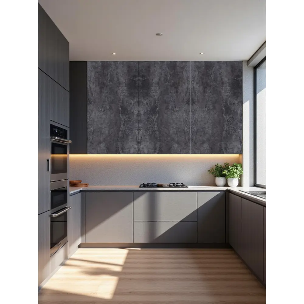 Фото 11 Мебельная панель ЛДСП Увадрев 300x600x18 мм цвет цемент темный кромка ПВХ со всех сторон Фото 11 Мебельная панель ЛДСП Увадрев 300x600x18 мм цвет цемент темный кромка ПВХ со всех сторон