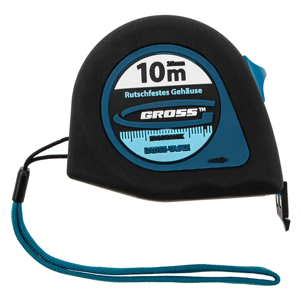 Фото 2 Рулетка Gross 31105 с магнитным наконечником 10 м x 25 мм