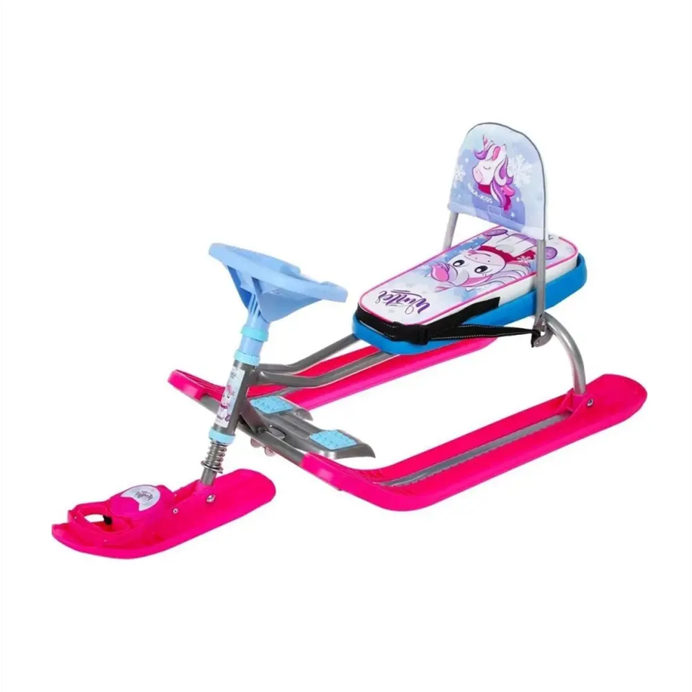 Фото 2 Снегокат Nika Тимка СПОРТ 4-1 единорог со спинкой Фото 2 Снегокат Nika Тимка СПОРТ 4-1 единорог со спинкой