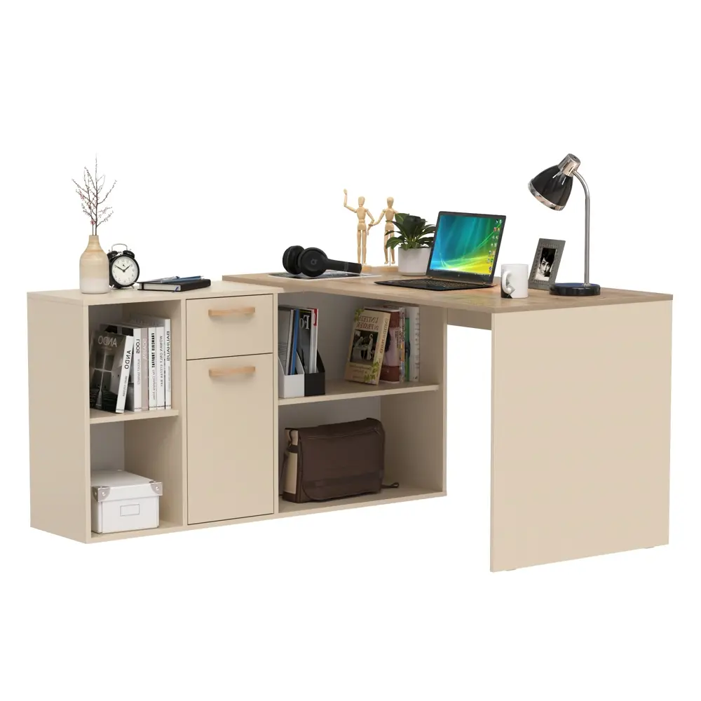 Фото 7 Стол-трансформер письменный Mobi Лайт 204x75x68 см ЛДСП цвет сатин/дуб эндгрейн элегантный Фото 7 Стол-трансформер письменный Mobi Лайт 204x75x68 см ЛДСП цвет сатин/дуб эндгрейн элегантный