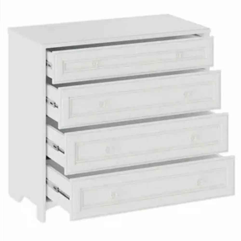 Фото 3 Комод Вкдп Франческа 4 ящика 92х45.4х84.4 см ЛДСП цвет дуб седан Фото 3 Комод Вкдп Франческа 4 ящика 92х45.4х84.4 см ЛДСП цвет дуб седан