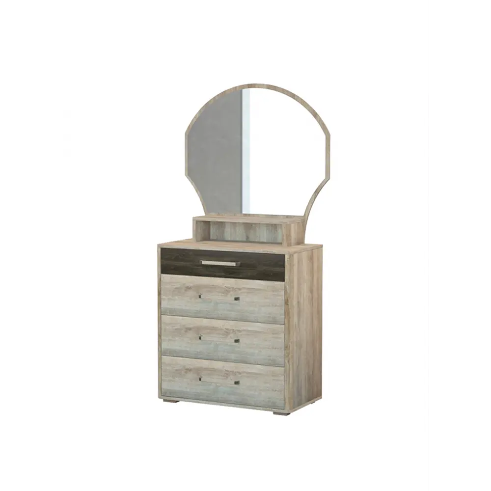 Фото Комод Росток МС Версаль-2 4 ящика 90х42х176 см ЛДСП цвет дуб баррик/ясень анкор Фото Комод Росток МС Версаль-2 4 ящика 90х42х176 см ЛДСП цвет дуб баррик/ясень анкор