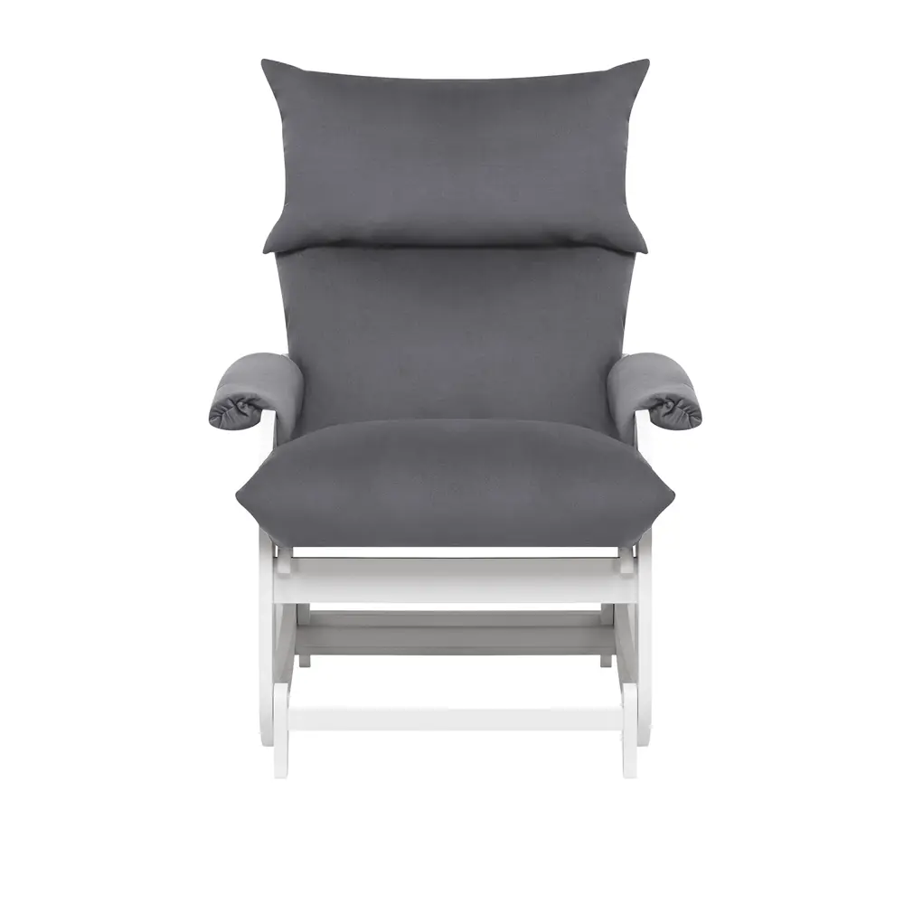 Фото 2 Кресло-трансформер Leset Флекси 58.5x102x81 см велюр цвет белый/серый