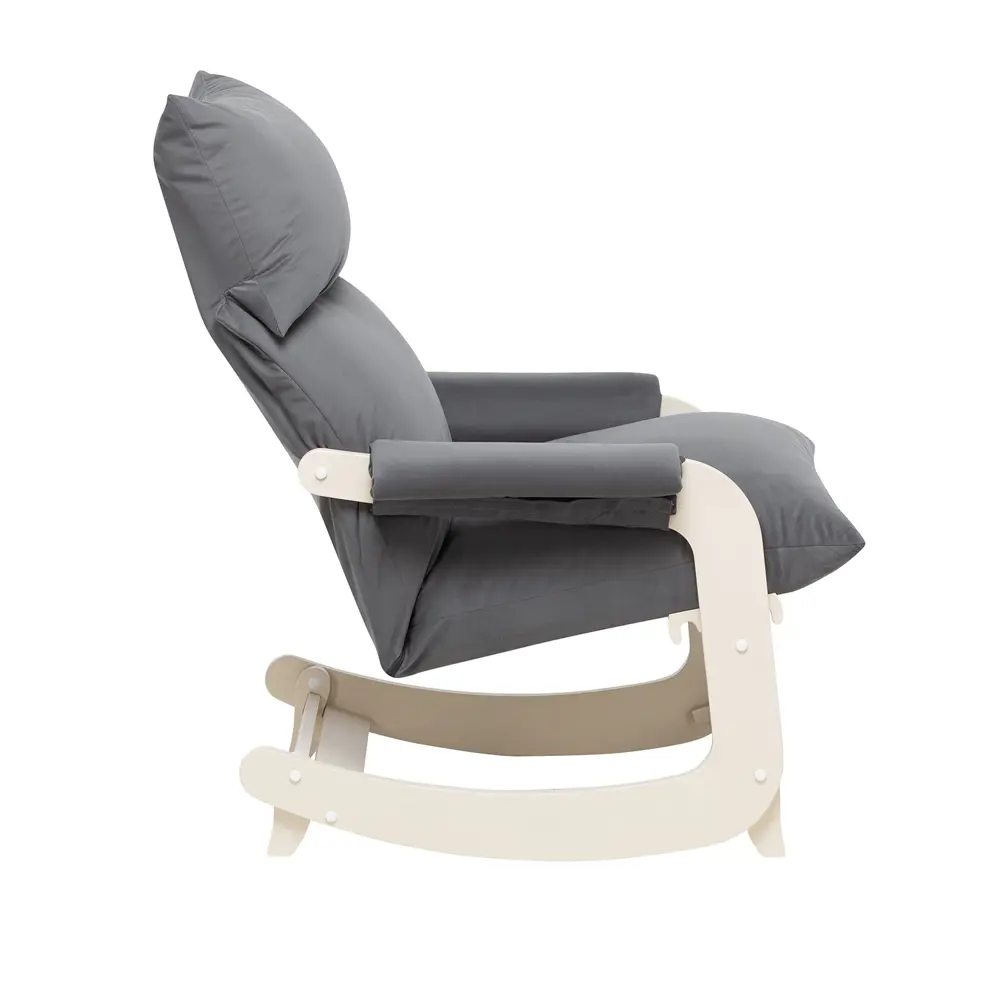 Фото 4 Кресло-трансформер Leset Флекси 58.5x102x81 см велюр цвет слоновая кость/серый Фото 4 Кресло-трансформер Leset Флекси 58.5x102x81 см велюр цвет слоновая кость/серый