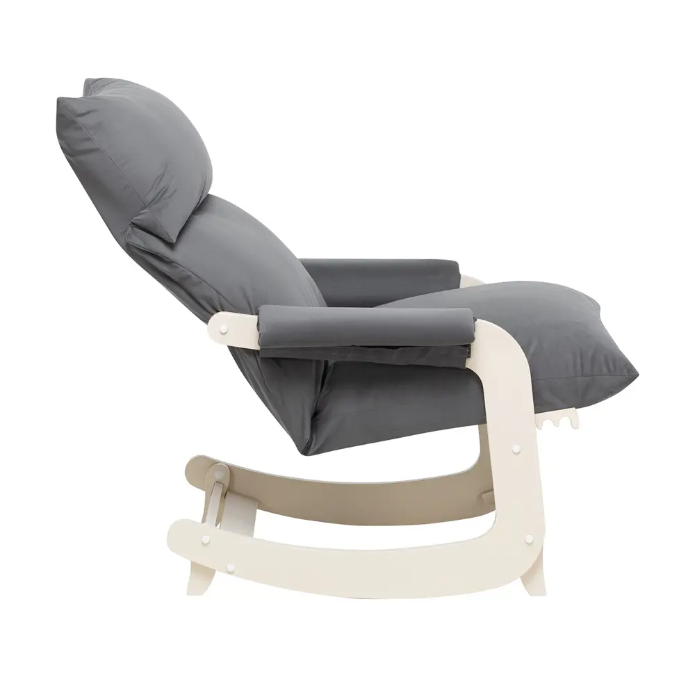 Фото 6 Кресло-трансформер Leset Флекси 58.5x102x81 см велюр цвет слоновая кость/серый Фото 6 Кресло-трансформер Leset Флекси 58.5x102x81 см велюр цвет слоновая кость/серый