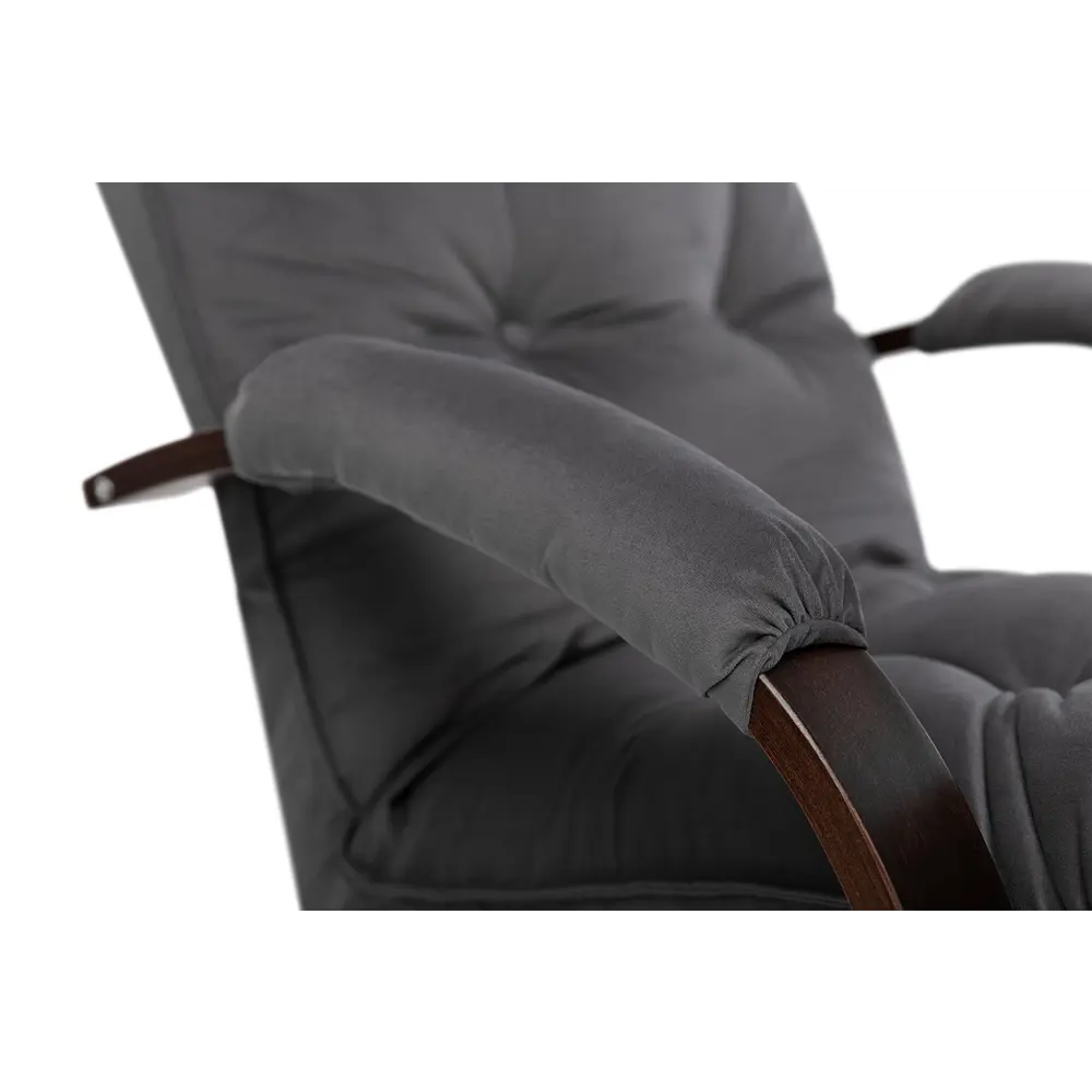 Фото 9 Кресло-трансформер Leset Монако 68.5x110x80 см велюр цвет орех текстура/серый Фото 9 Кресло-трансформер Leset Монако 68.5x110x80 см велюр цвет орех текстура/серый