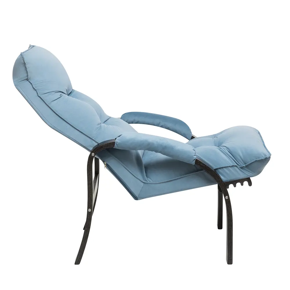 Фото 6 Кресло-трансформер Leset Левада 68.5x110x80 см велюр цвет венге текстура/синий Фото 6 Кресло-трансформер Leset Левада 68.5x110x80 см велюр цвет венге текстура/синий