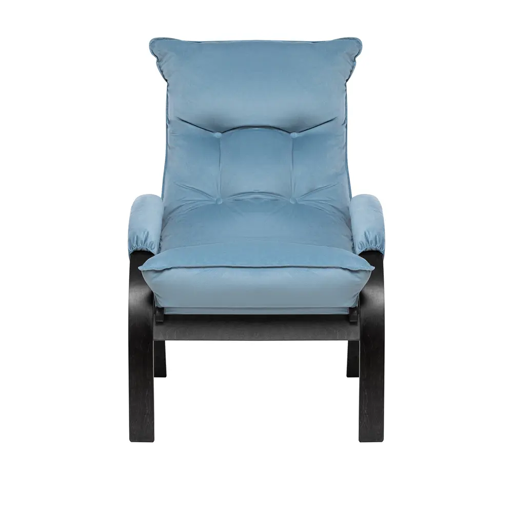 Фото 2 Кресло-трансформер Leset Левада 68.5x110x80 см велюр цвет венге текстура/синий Фото 2 Кресло-трансформер Leset Левада 68.5x110x80 см велюр цвет венге текстура/синий