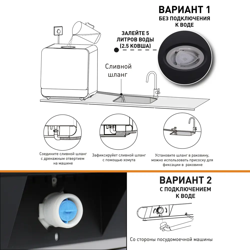 Фото 5 Отдельностоящая посудомоечная машина Estares EASYmini ECOplus 42 см 6 программ цвет черный Фото 5 Отдельностоящая посудомоечная машина Estares EASYmini ECOplus 42 см 6 программ цвет черный