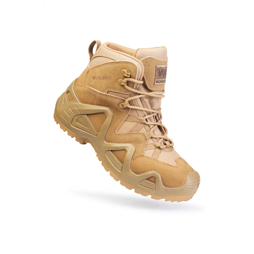 Фото Ботинки рабочие Союзспецодежда Workmax размер 46 бежевые Фото Ботинки рабочие Союзспецодежда Workmax размер 46 бежевые