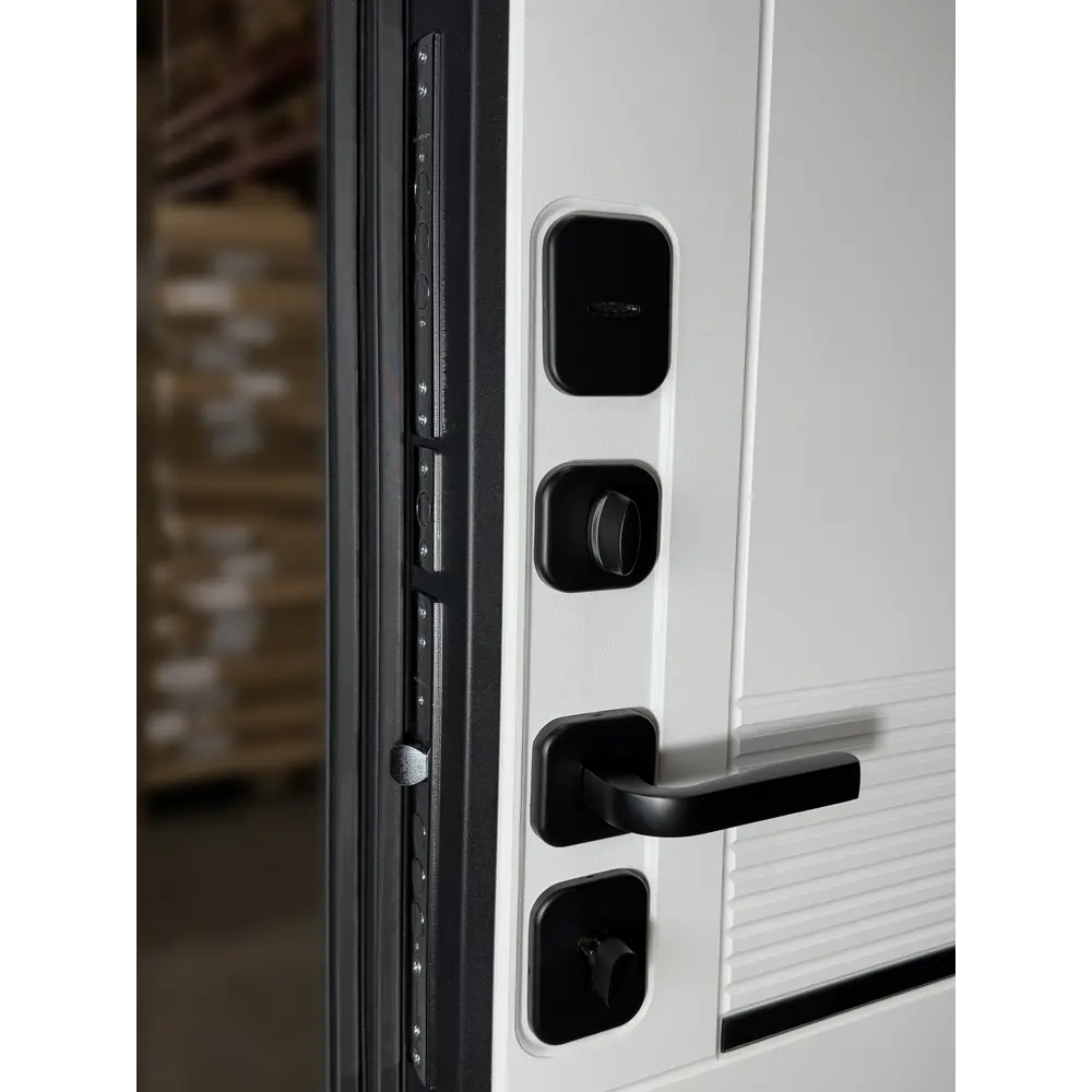 Фото 4 Входная дверь Foreman Verto 7 левый 205x86см цвет стронг оскуро/эмалит белый