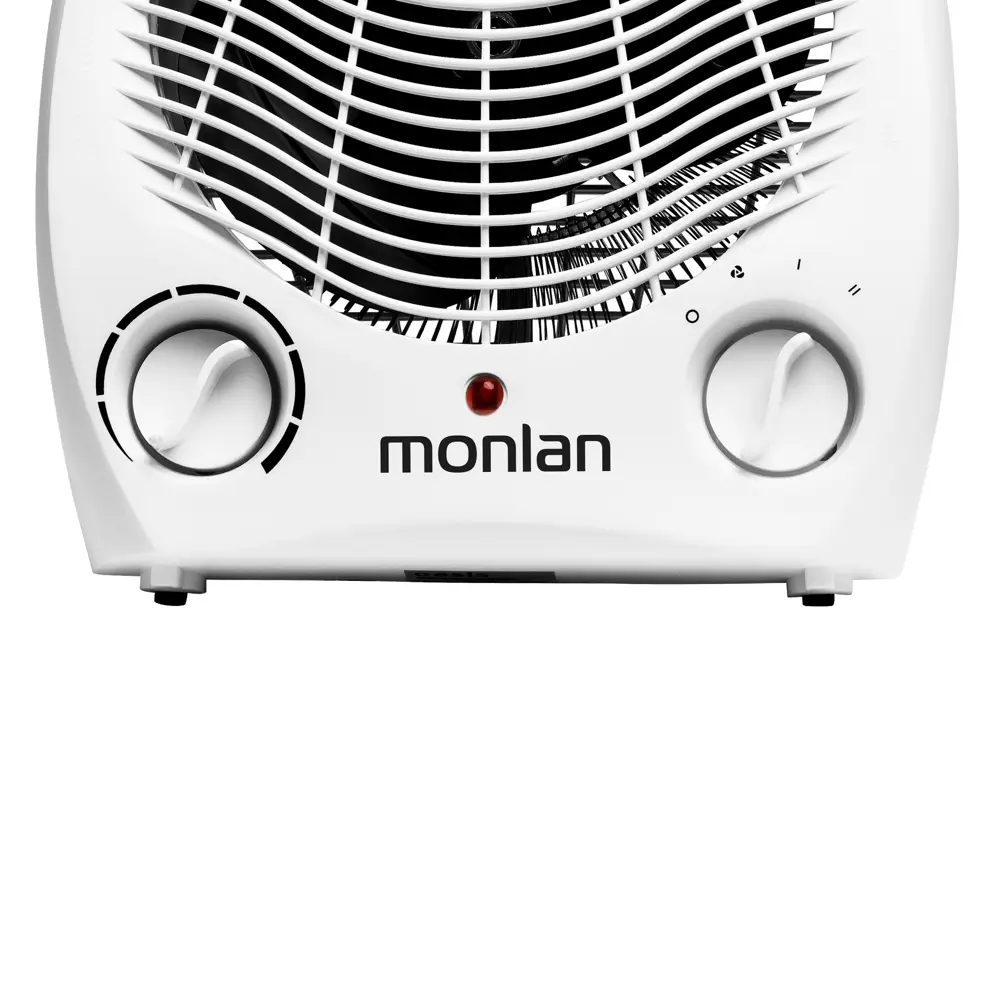 Фото 7 Тепловентилятор спиральный электрический Monlan MTV-20 с механическим термостатом 2000 Вт