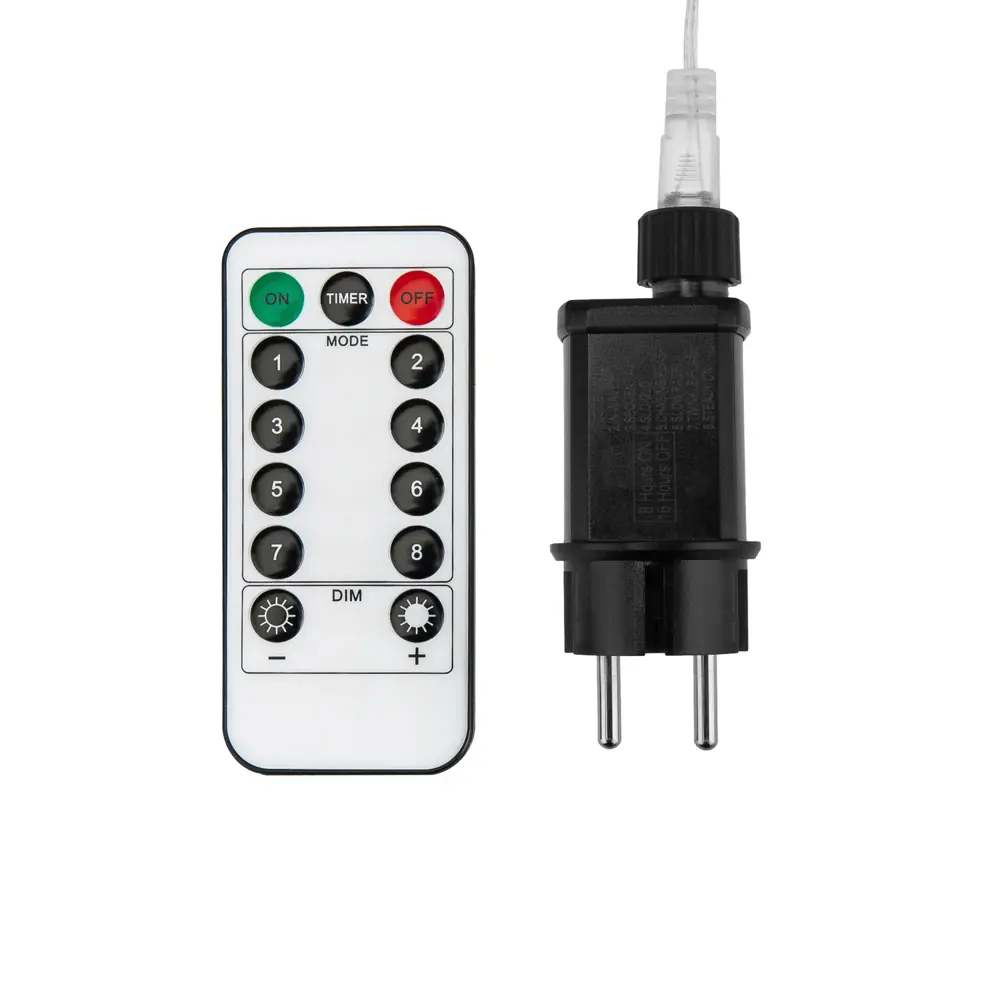 Фото 6 Электрогирлянда уличная Neon-Night 6 м 600 ламп цвет теплый белый 8 режимов работы Фото 6 Электрогирлянда уличная Neon-Night 6 м 600 ламп цвет теплый белый 8 режимов работы