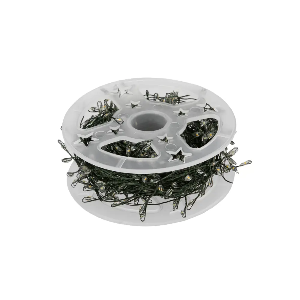 Фото 3 Электрогирлянда уличная Neon-Night Роса 20 м 400 ламп IP44 цвет теплый белый 8 режимов работы Фото 3 Электрогирлянда уличная Neon-Night Роса 20 м 400 ламп IP44 цвет теплый белый 8 режимов работы