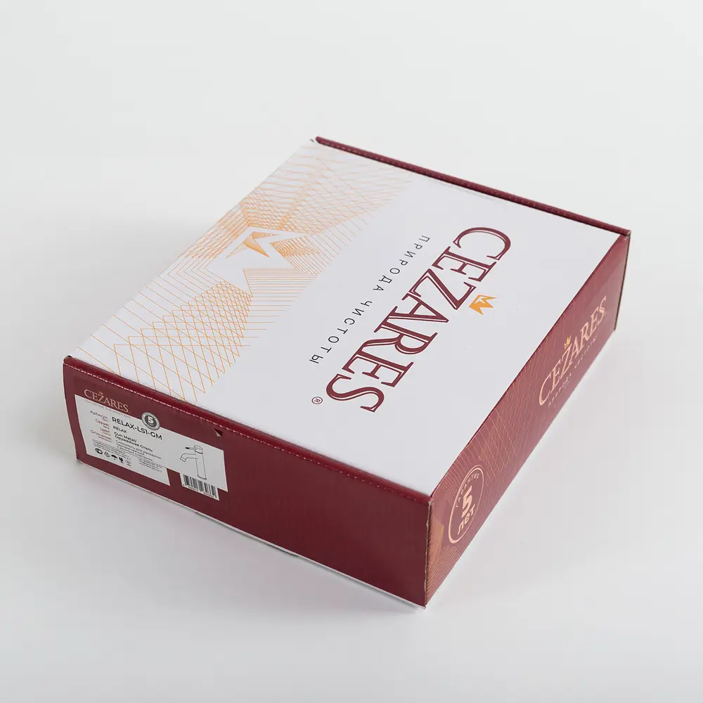 Фото 7 Смеситель для раковины Cezares RELAX-LS1-GM однорычажный цвет серый