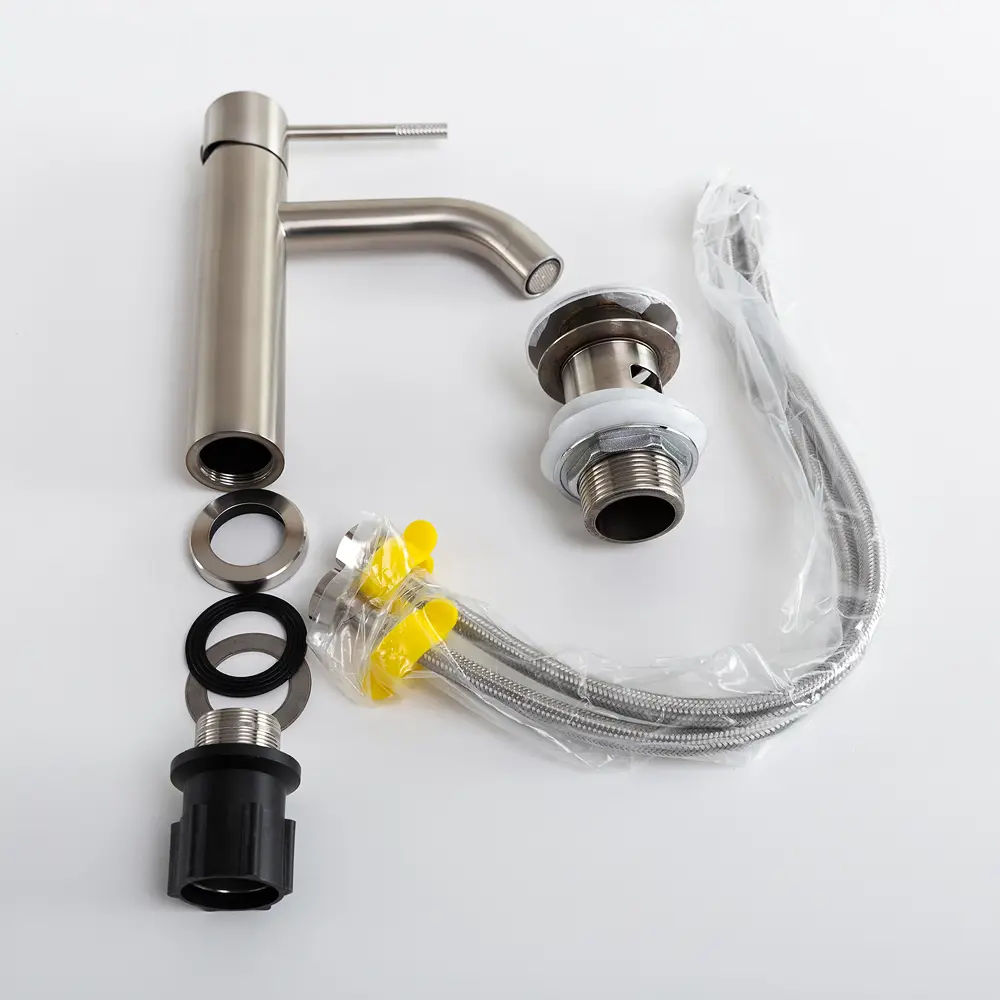 Фото 5 Смеситель для раковины Cezares RELAX-LS1-IN однорычажный цвет сатин Фото 5 Смеситель для раковины Cezares RELAX-LS1-IN однорычажный цвет сатин