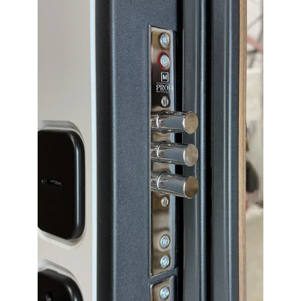 Фото 3 Входная дверь Foreman Verto 9 левый 205x86см цвет орех пекан шоколад/эмалит белый Фото 3 Входная дверь Foreman Verto 9 левый 205x86см цвет орех пекан шоколад/эмалит белый