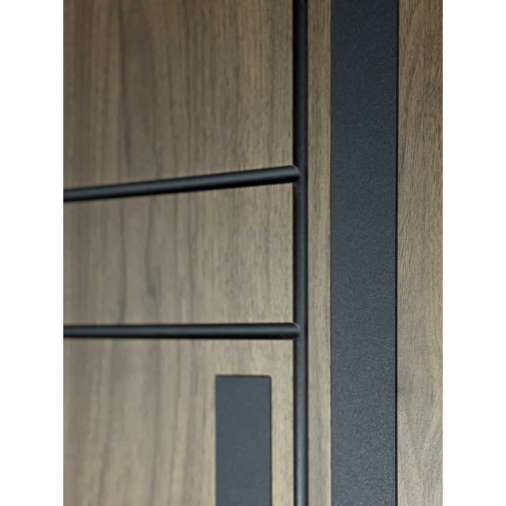 Фото 7 Входная дверь Foreman Verto 4 левый 205x86см цвет орех пекан шоколад/белая шагрень Фото 7 Входная дверь Foreman Verto 4 левый 205x86см цвет орех пекан шоколад/белая шагрень