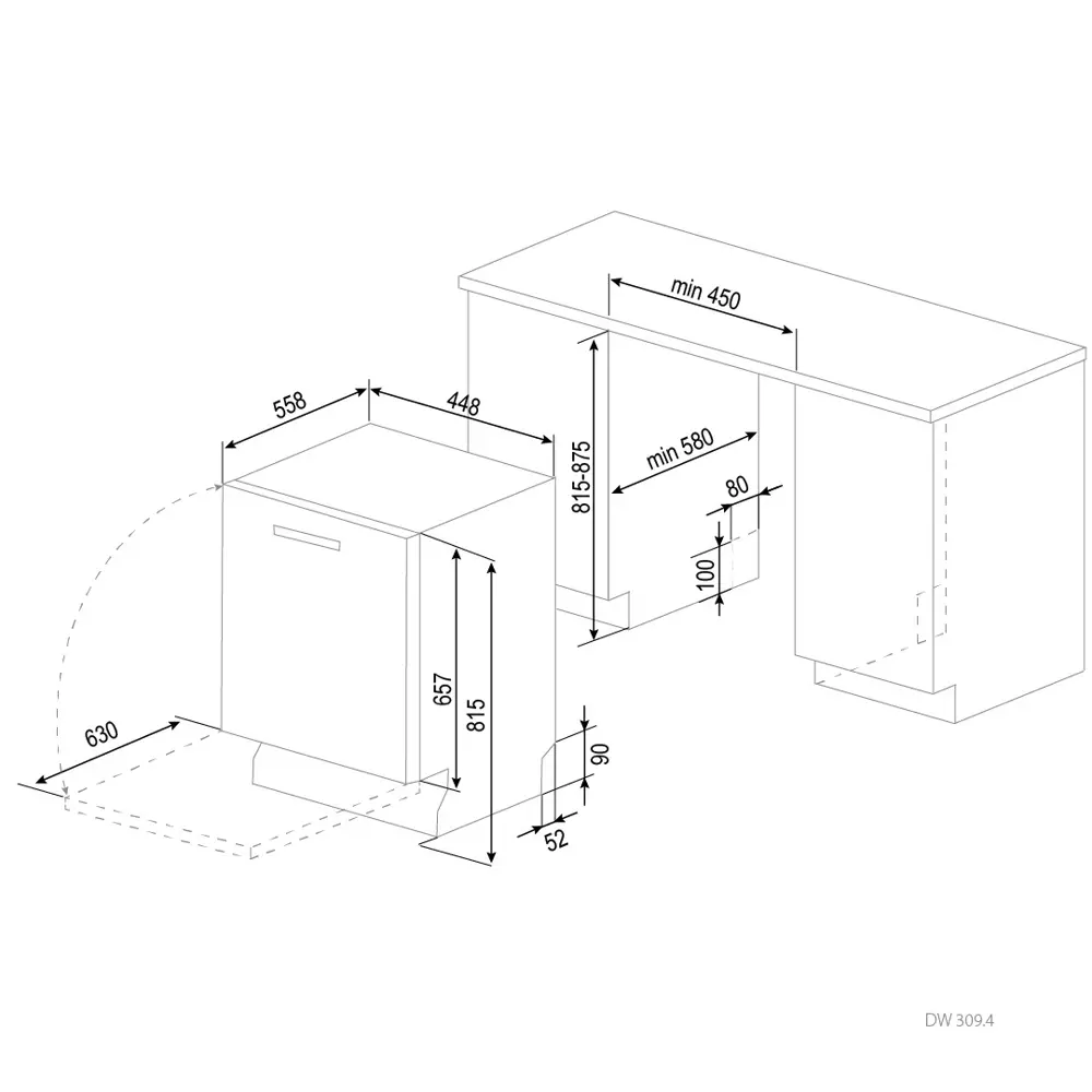 Фото 16 Встраиваемая посудомоечная машина Zigmund & shtain DW 309.4 44.8 см 5 программ цвет нержавеющая сталь Фото 16 Встраиваемая посудомоечная машина Zigmund & shtain DW 309.4 44.8 см 5 программ цвет нержавеющая сталь