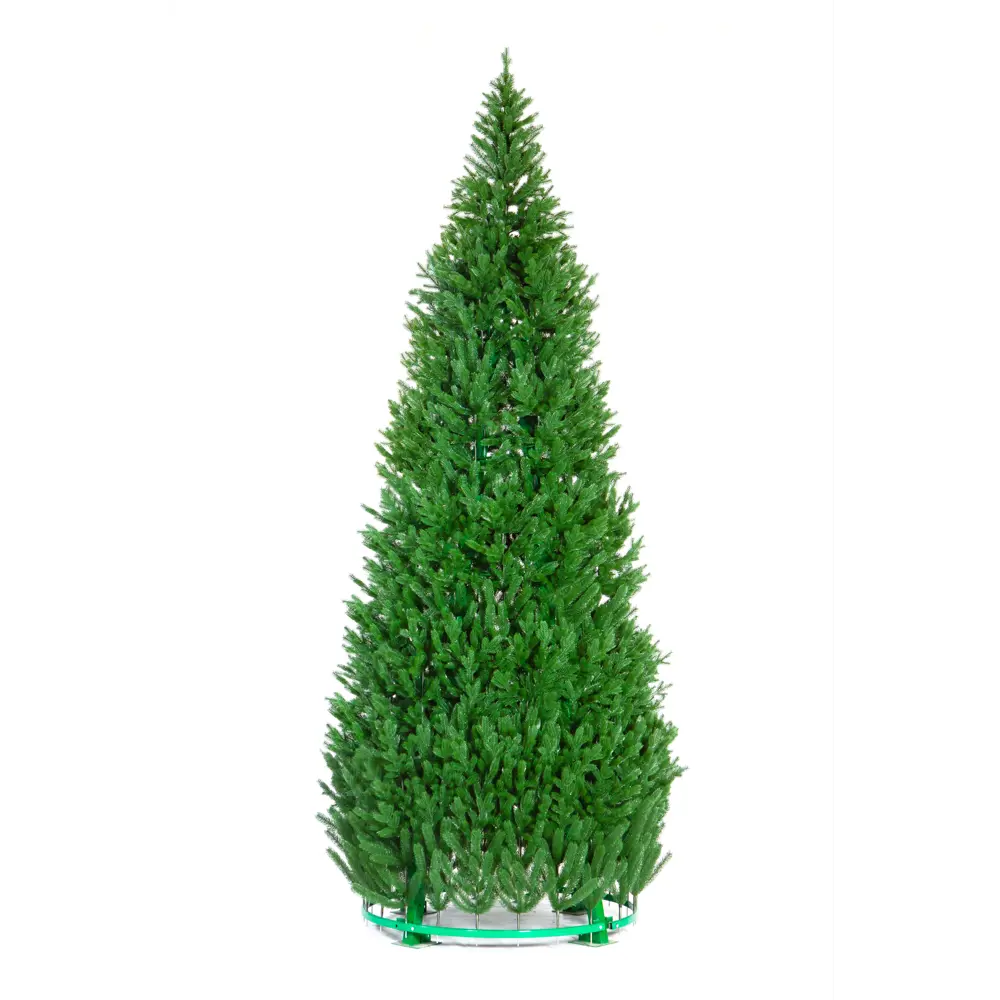 Фото 2 Ель новогодняя искусственная Crystal trees КЛСеС-12 Северное сияние каркасная цвет зеленый 12 м Фото 2 Ель новогодняя искусственная Crystal trees КЛСеС-12 Северное сияние каркасная цвет зеленый 12 м