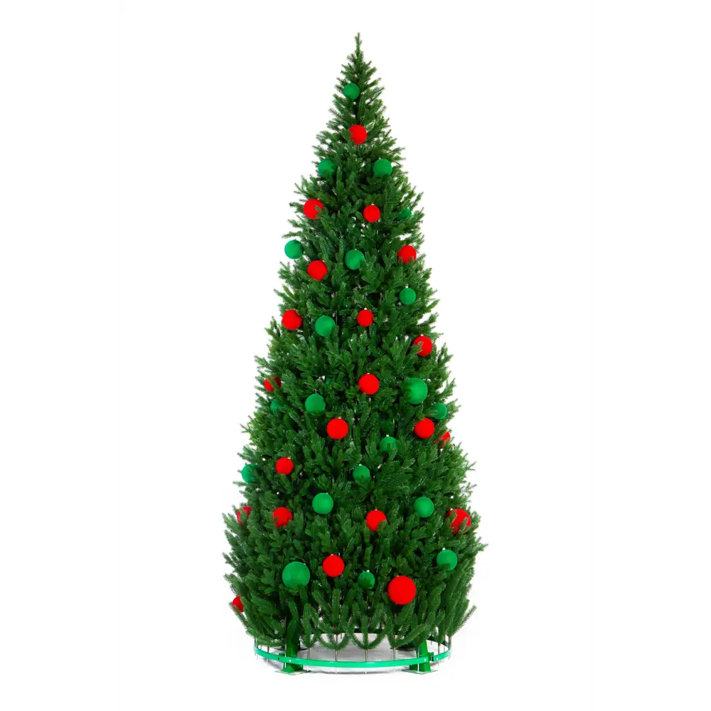 Фото Ель новогодняя искусственная Crystal trees Северное сияние каркасная цвет зеленый 7.5 м Фото Ель новогодняя искусственная Crystal trees Северное сияние каркасная цвет зеленый 7.5 м