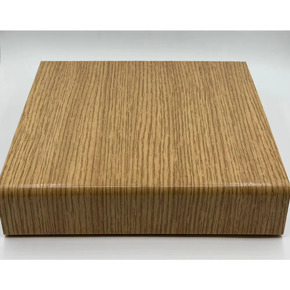 Фото 4 Ремонтная накладка на подоконник ПВХ Комбиг 2500x350x1мм натуральный дуб матовый капинос 35мм