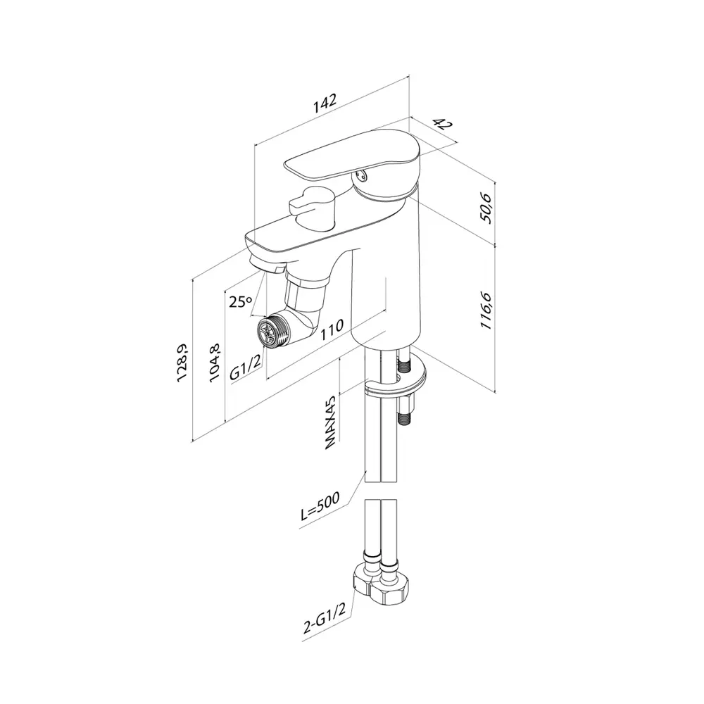 Фото 6 Смеситель для ванны Iddis TORSB10i07 Фото 6 Смеситель для ванны Iddis TORSB10i07