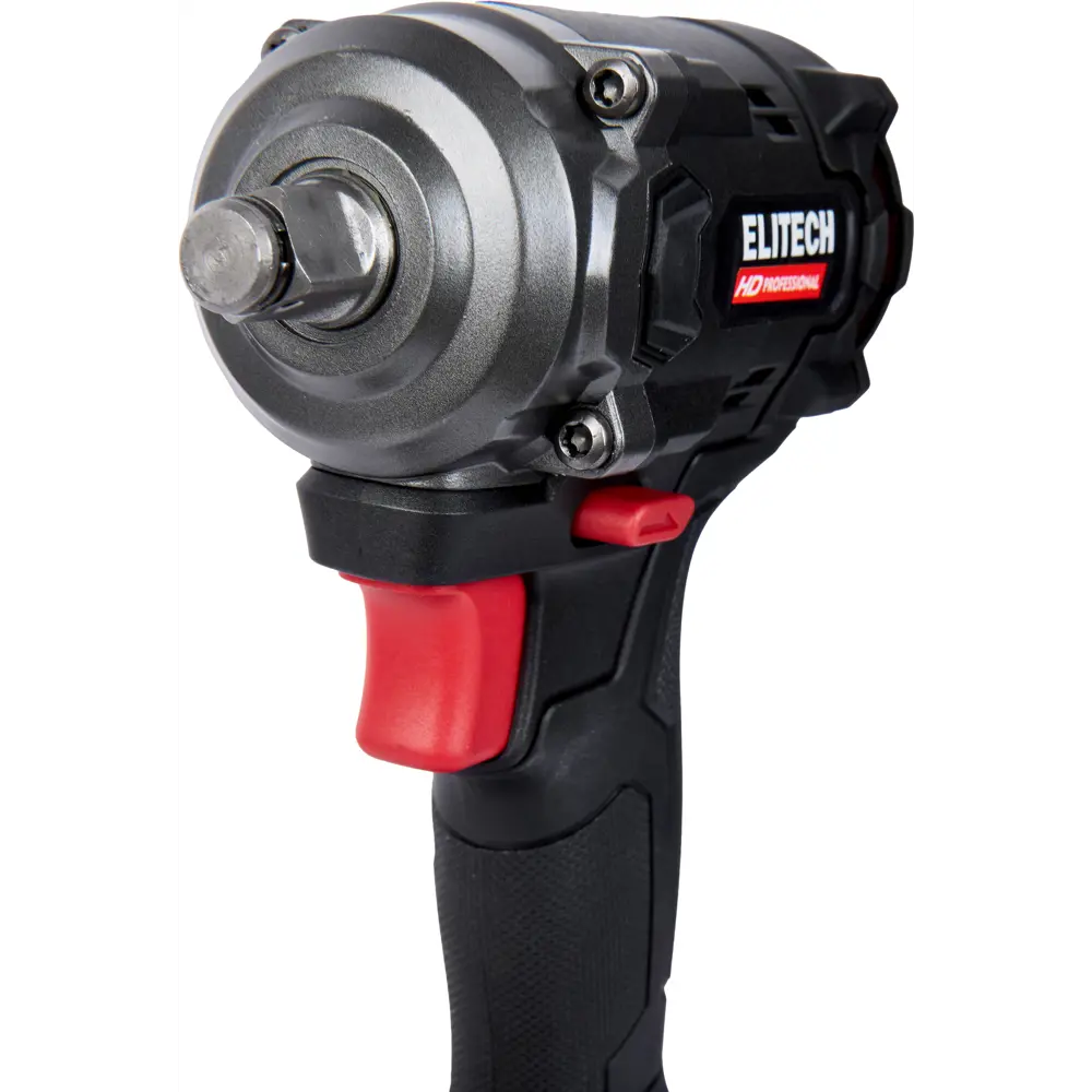 Фото 7 Гайковерт аккумуляторный ударный бесщеточный Elitech HD CW2004SL, 20 В Li-Ion 2x4 Ач 450 Нм
