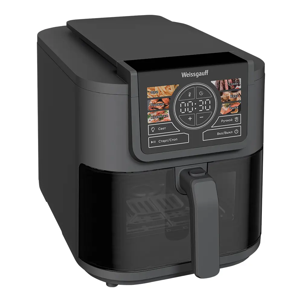 Фото 4 Аэрогриль Weissgauff WAF 715 DW Smart Fry Фото 4 Аэрогриль Weissgauff WAF 715 DW Smart Fry