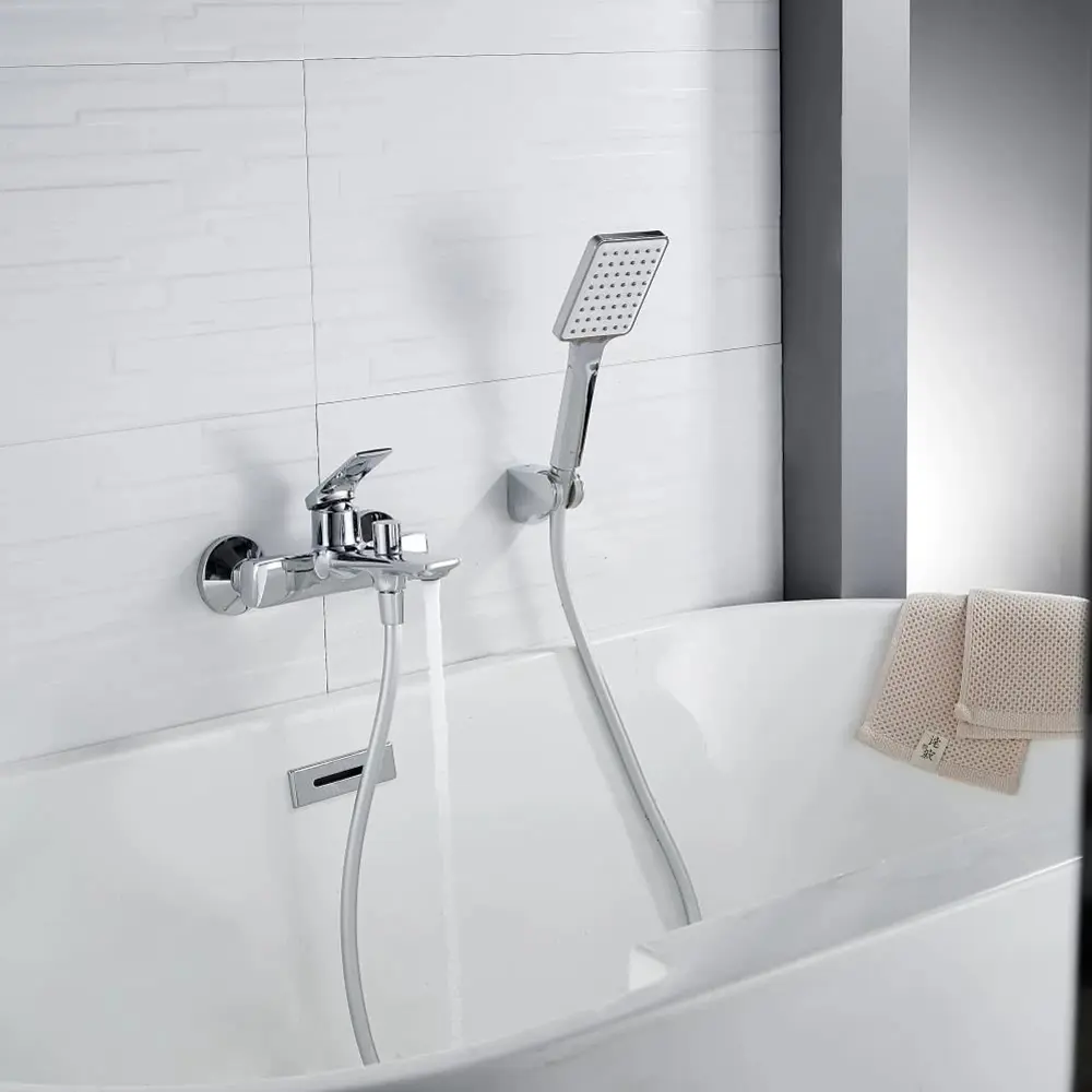 Фото 8 Смеситель для ванны Knotlor KN-71-LM цвет хром Фото 8 Смеситель для ванны Knotlor KN-71-LM цвет хром