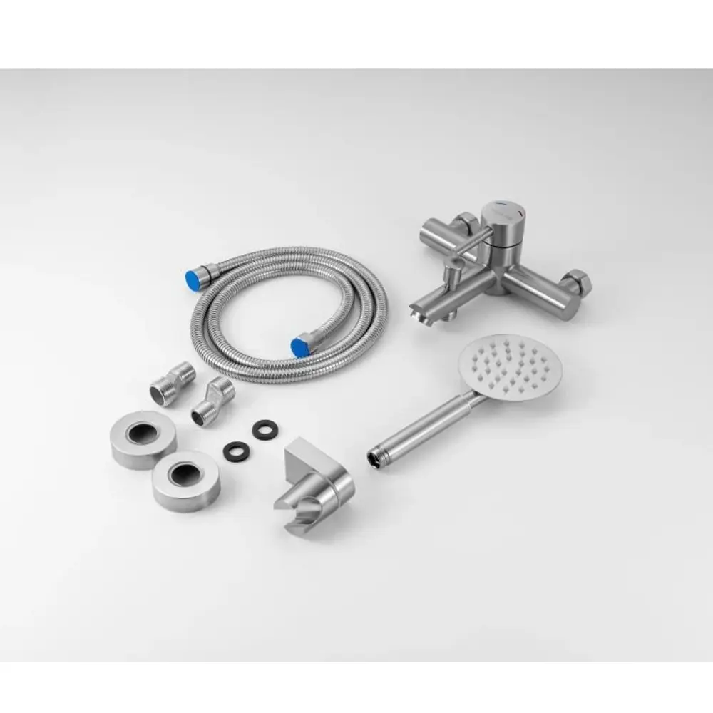 Фото 10 Смеситель для ванны Knotlor SS-05-LM цвет сатин