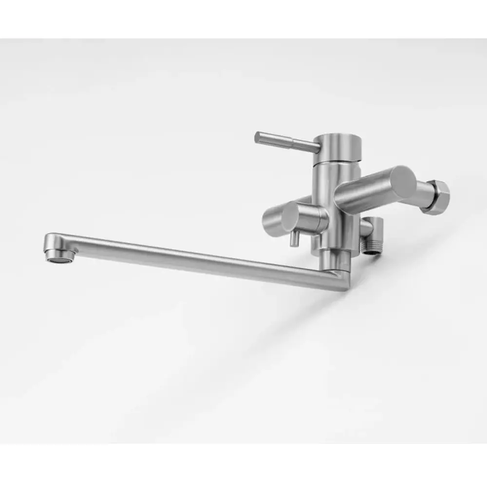 Фото 4 Смеситель для ванны Knotlor SS-03-LM цвет сатин Фото 4 Смеситель для ванны Knotlor SS-03-LM цвет сатин