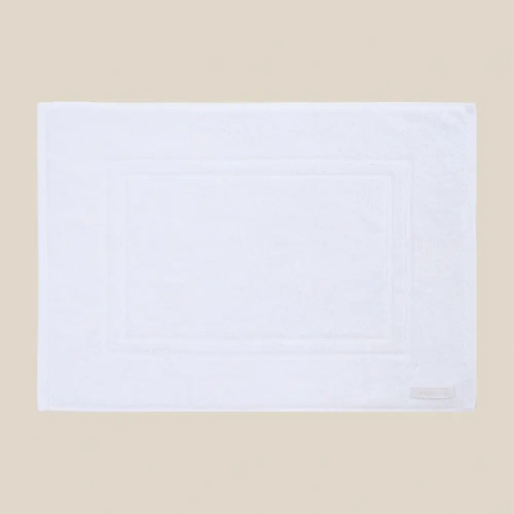 Фото 6 Коврик для ванной комнаты Sima-Land Home Блан де Блан 50x70см цвет белый Фото 6 Коврик для ванной комнаты Sima-Land Home Блан де Блан 50x70см цвет белый