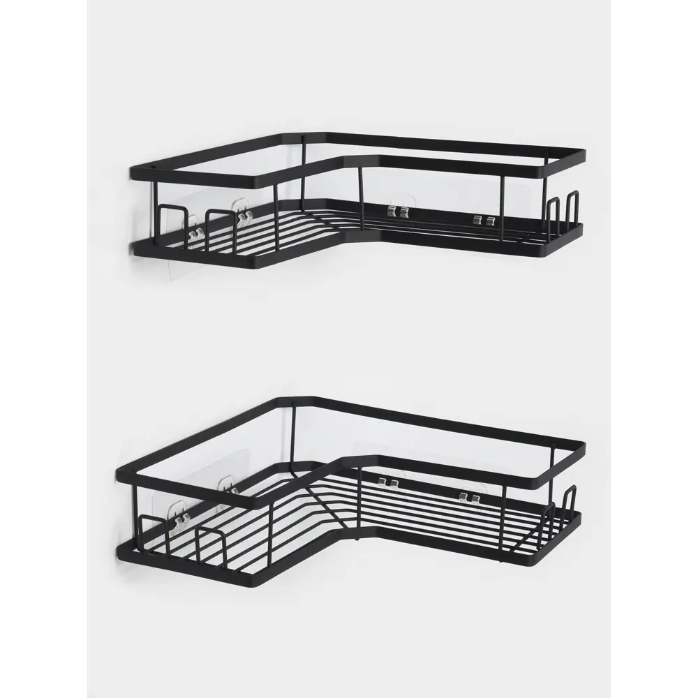 Фото 2 Полка для ванной комнаты Stolz 10665506 сталь и ПВХ 1x1 см Фото 2 Полка для ванной комнаты Stolz 10665506 сталь и ПВХ 1x1 см