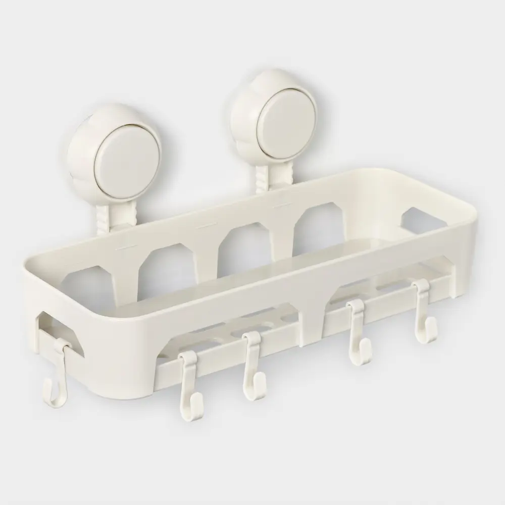 Фото Полка для ванной комнаты Сима-ленд 9705188 сталь и ПВХ 13x16 см Фото Полка для ванной комнаты Сима-ленд 9705188 сталь и ПВХ 13x16 см