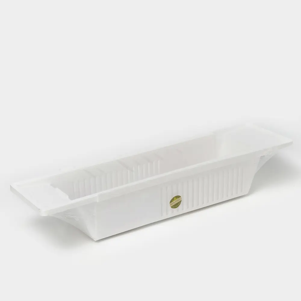 Фото 6 Полка для ванной комнаты Berossi 1144721 сталь и ПВХ 16x48 см