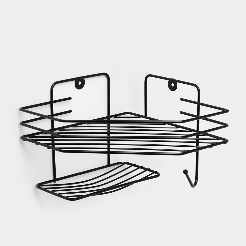 Фото Полка для ванной комнаты Сима-ленд 10348187 сталь и ПВХ 11x7 см Фото Полка для ванной комнаты Сима-ленд 10348187 сталь и ПВХ 11x7 см