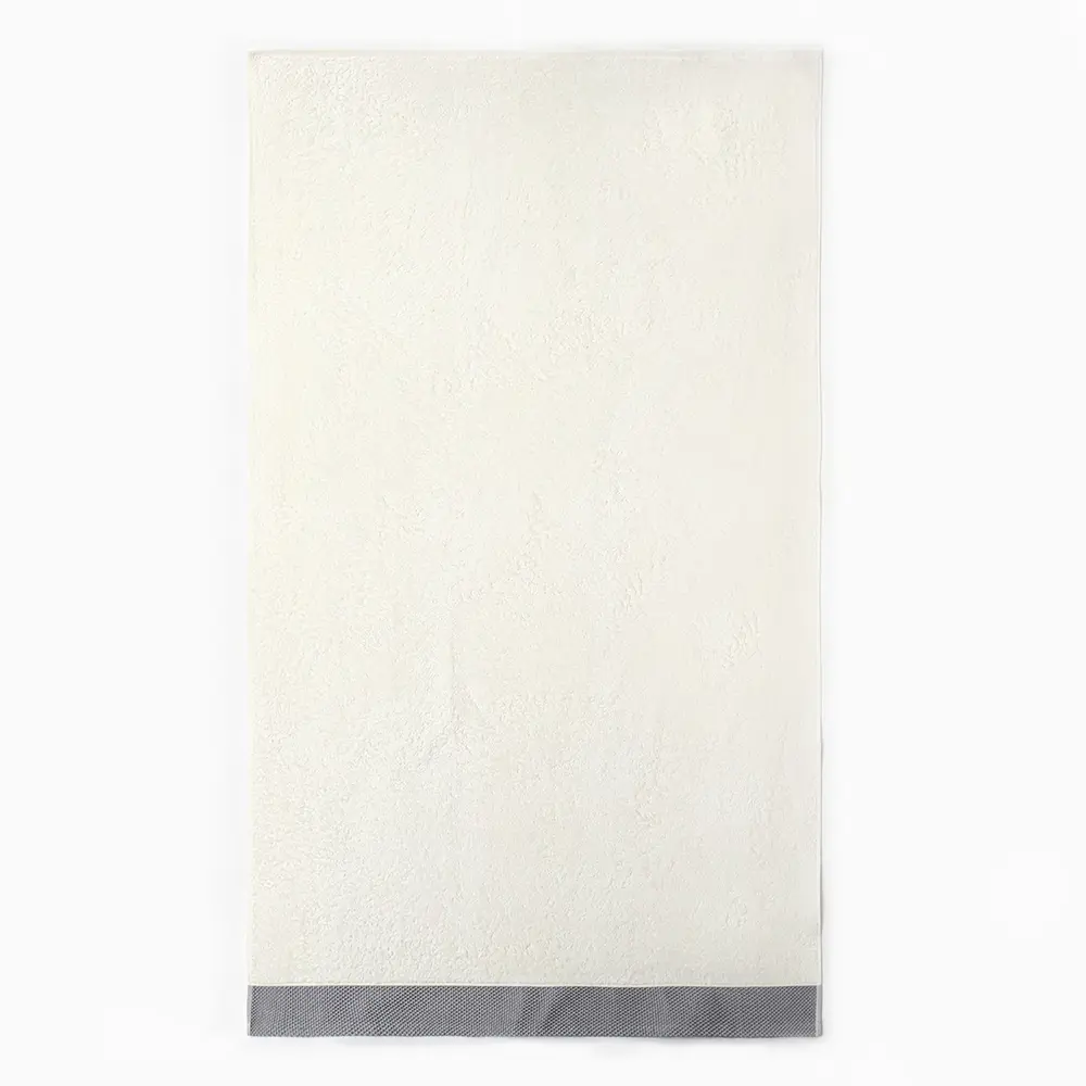 Фото 2 Полотенце махровое Love Life Honey 70x140 см цвет молочный серый Фото 2 Полотенце махровое Love Life Honey 70x140 см цвет молочный серый